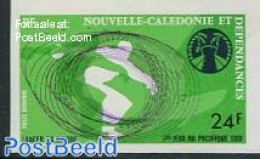New Caledonia 1975 24F Imperforated, Stamp Out Of Set, Mint NH, Sport - Sport (other And Mixed) - Nuovi