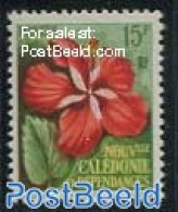New Caledonia 1958 15F, Stamp Out Of Set, Mint NH, Nature - Flowers & Plants - Neufs