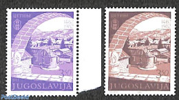 Yugoslavia 1982 Cetinje 1v, Violet, Colour Error, Mint NH, Various - Errors, Misprints, Plate Flaws - Unused Stamps