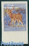 Yugoslavia 1967 Deer 1v, Imperforated, Without Black Colour, Mint NH, Nature - Various - Animals (others & Mixed) - De.. - Nuovi