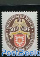 Germany, Empire 1929 50+40pf, Stamp Out Of Set, Mint NH, History - Coat Of Arms - Unused Stamps