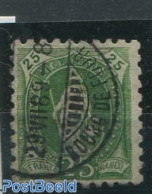Switzerland 1882 25c, Dark Green-olive, Perf. 9.75:9.25, Contr. 1X, Used Stamps - Gebruikt