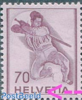 Switzerland 1941 70c, Plate Flaw, Two Lines Between V And E, Mint NH, Various - Errors, Misprints, Plate Flaws - Nuevos