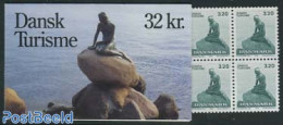 Denmark 1989 Tourism Booklet, Mint NH, Stamp Booklets - Art - Sculpture - Ungebraucht