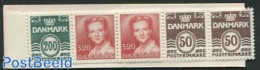 Denmark 1988 Definitives Booklet, Mint NH, Stamp Booklets - Ongebruikt