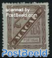 Macao 1893 Newspaper Stamp 1v, Perf. 13.5, Unused (hinged) - Unused Stamps