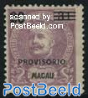 Macao 1900 20A On 31A, Stamp Out Of Set, Unused (hinged) - Ungebraucht