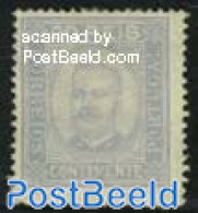 Portugal 1892 20R Grey Violet, Perf. 13.5, Stamp Out Of Set, Unused (hinged) - Nuovi