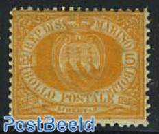 San Marino 1890 5c. Orange, Unused Hinged, Unused (hinged) - Neufs