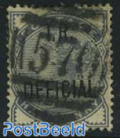 Great Britain 1885 I.R. OFFICIAL Overprint 1/2p, Used, Used - Usati