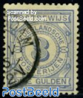 Netherlands 1884 3gld, Postbewijs, Used, Used Stamps - Gebraucht