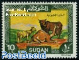 Sudan 1991 Stamp Out Of Set, Mint NH, Nature - Animals (others & Mixed) - Camels - Cattle - Soedan (1954-...)