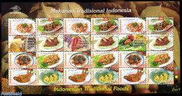 Indonesia 2010 Tradional Food M/s, Mint NH, Health - Indonésie