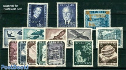 Austria 1953 Yearset 1953, Complete, 15v, Mint NH, Various - Yearsets (by Country) - Unused Stamps