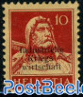 Switzerland 1918 Stamp Out Of Set, Unused (hinged) - Ongebruikt