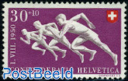Switzerland 1950 30+10c, Stamp Out Of Set, Mint NH, Sport - Athletics - Sport (other And Mixed) - Ongebruikt