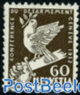 Switzerland 1932 Stamp Out Of Set, Mint NH, Nature - Birds - Nuovi