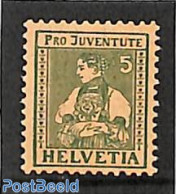 Switzerland 1916 5c, Stamp Out Of Set, Mint NH - Nuevos