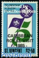 Saint Vincent 1985 Stamp Out Of Set, Mint NH, Sport - Scouting - St.Vincent (1979-...)