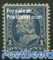 United States Of America 1894 1c Blue, Stamp Out Of Set, Unused (hinged) - Ongebruikt