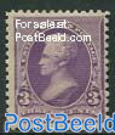 United States Of America 1890 3c Violet, Stamp Out Of Set, Unused (hinged) - Unused Stamps