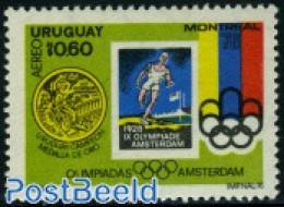 Uruguay 1976 Stamp Out Of Set, Mint NH, History - Sport - Netherlands & Dutch - Olympic Games - Aardrijkskunde