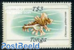 Tonga 1984 Stamp Out Of Set, Mint NH, Nature - Shells & Crustaceans - Mundo Aquatico