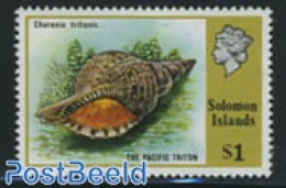 Solomon Islands 1976 Stamp Out Of Set, Mint NH, Nature - Shells & Crustaceans - Marine Life