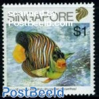 Singapore 1989 Stamp Out Of Set, Mint NH, Nature - Fish - Poissons