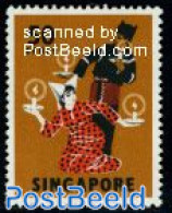 Singapore 1968 Stamp Out Of Set, Mint NH, Various - Costumes - Kostüme
