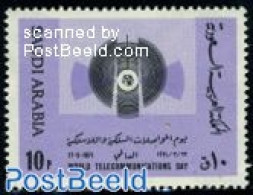 Saudi Arabia 1971 Stamp Out Of Set, Mint NH, Science - Telecommunication - Telecom