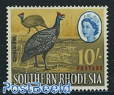 Rhodesia, Southern 1964 10Sh, Stamp Out Of Set, Mint NH, Nature - Birds - Poultry - Autres & Non Classés