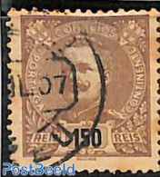 Portugal 1895 150R. Brown, Stamp Out Of Set, Unused (hinged) - Nuevos
