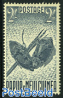 Papua New Guinea 1952 2Sh, Stamp Out Of Set, Mint NH, Art - Art & Antique Objects - Papúa Nueva Guinea