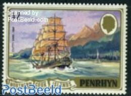 Penrhyn 1981 $2, Stamp Out Of Set, Mint NH, Transport - Ships And Boats - Boten
