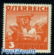 Austria 1934 3S, Stamp Out Of Set, Unused (hinged) - Neufs