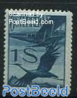 Austria 1925 1S, Stamp Out Of Set, Unused (hinged), Nature - Transport - Birds - Aircraft & Aviation - Neufs
