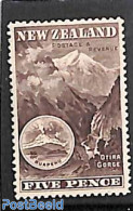 New Zealand 1898 5p, Stamp Out Of Set, Unused (hinged) - Nuovi