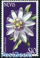 Nevis 1984 Stamp Out Of Set, Mint NH, Nature - Flowers & Plants - St.Kitts-et-Nevis ( 1983-...)