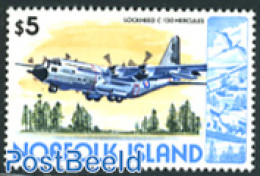 Norfolk Island 1980 Stamp Out Of Set, Mint NH, Transport - Aircraft & Aviation - Vliegtuigen