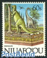 Niuafo'ou 1993 Stamp Out Of Set, Mint NH, Nature - Prehistoric Animals - Prehistóricos