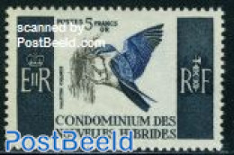 New Hebrides 1966 5Fr, Stamp Out Of Set, Mint NH, Nature - Birds - Ongebruikt