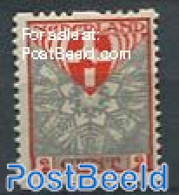 Netherlands 1926 2+2c, Stamp Out Of Set, Mint NH, History - Nature - Coat Of Arms - Flowers & Plants - Nuevos