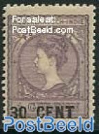 Netherlands Indies 1917 30c Overprint, Perf, 11:11.5, Stamp Out Of Set, Unused (hinged) - Autres & Non Classés