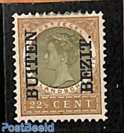 Netherlands Indies 1908 22.5c, BUITEN BEZIT, Stamp Out Of Set, Unused (hinged) - Autres & Non Classés