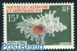 New Caledonia 1969 Stamp Out Of Set, Mint NH, Nature - Shells & Crustaceans - Nuevos