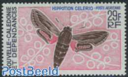 New Caledonia 1968 29F, Stamp Out Of Set, Mint NH, Nature - Butterflies - Ongebruikt