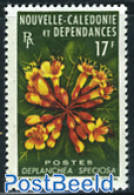 New Caledonia 1964 17F, Stamp Out Of Set, Mint NH, Nature - Flowers & Plants - Nuevos