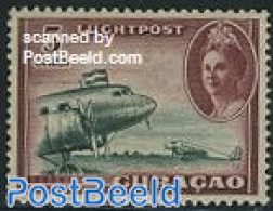 Netherlands Antilles 1942 Stamp Out Of Set, Mint NH, Transport - Aircraft & Aviation - Flugzeuge