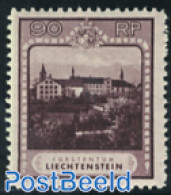 Liechtenstein 1930 90Rp, Perf. 11.5, Stamp Out Of Set, Unused (hinged), Art - Architecture - Nuevos